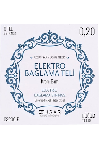 Ugar Uzun Sap Elektro Bağlama Teli 0.20