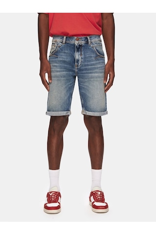 Ltb Darwın Orta Bel Jean Orta Mavi Bermuda Orta Mavi 2XL