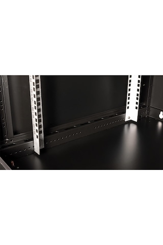 Lande - 6u 19" Duvar Tipi Rack Kabinet Genişlik: 600 Mm Derinlik: 600 Mm Siyah