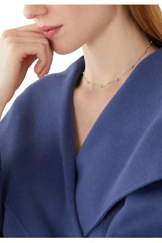 Şık 18k Beyaz Altın Ve Pırlanta Choker Kolye Çok Renkli
