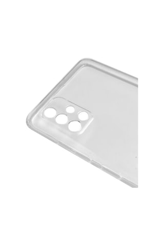 Samsung A51 Uyumlu Kamera Korumalı 3D Şeffaf Silikon Kılıf 455816767