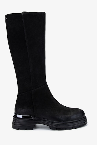 Valmenti Kadın Hakiki Deri Siyah Nubuk Casual Çizme 322 2353521 Bn Czm Sk24-25 Sıyah Nbk Siyah Nubuk