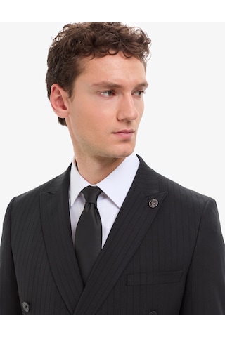 Pierre Cardin Erkek Siyah Takım Elbise 50316758-vr046