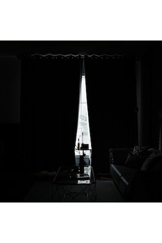 Novahub Festnight Karaoutma Perdeleri - Termal İzolasyonlu Oda Karanlıklaştırıcı 2 Parça Diğer