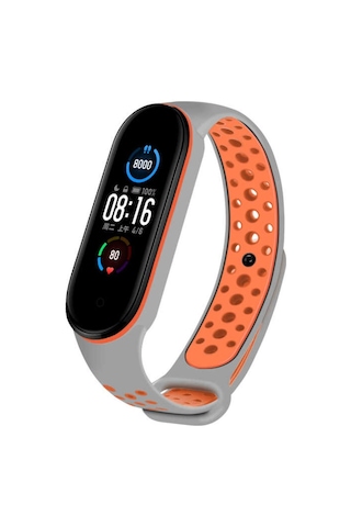Xiaomi Mi Band 6 Krd-02 Silikon Kordon-No1