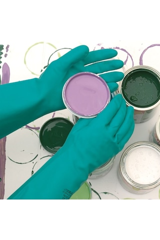 Kimyasal Eldiveni Nitril 33Cm | Juba 821