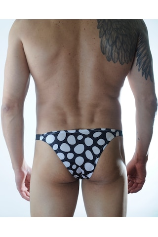 Don Moris Erkek Desenli Brazillian Slip İç Çamaşırı Dm301124 Çok Renkli
