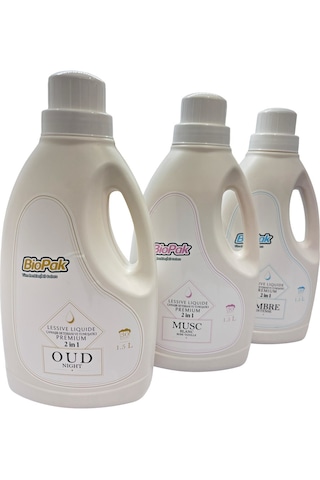 Biopak Sıvı Deterjan Ve Yumuşatıcı 2'1 Arada 3'lü Set