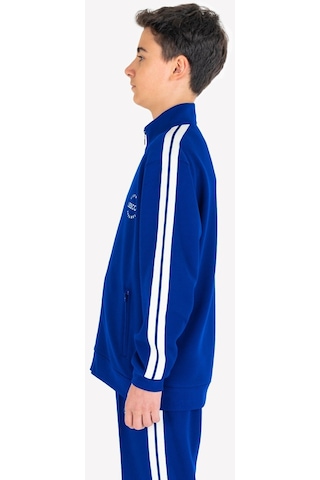 Lescon Açık Lacivert Çocuk Fermuarlı Sweatshirt 23n-3119