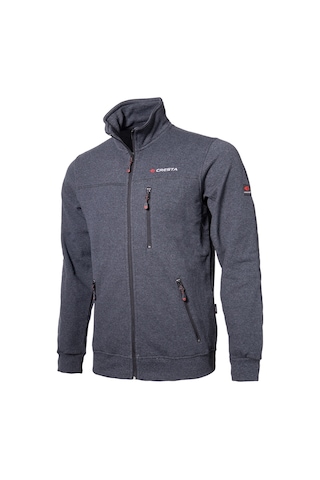 Cresta Outdoor Fermuarlı Erkek Sweatshirt