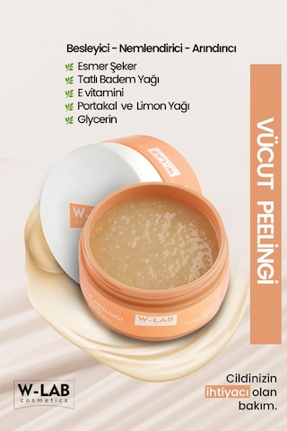 W-Lab Cosmetics Vücut Peeling 250 Ml