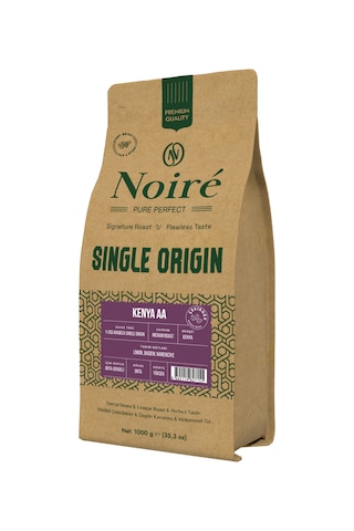Noire Kenya Aa 1000g - %100 Arabica Single Origin Çekirdek