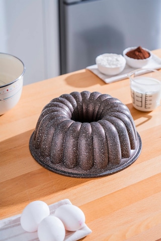 Acar Dg-08570/12 Line Mocha Dilimli Kek Kalıbı Kahve