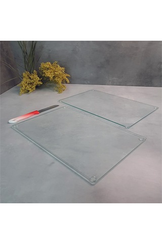 Grande Home Cam Tezgah Koruyucu Kesmevekoruma Tahtası