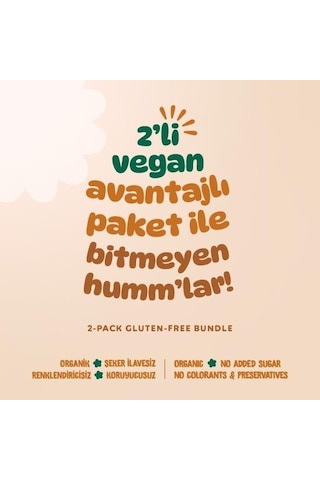 Organik Vegan Çilekli Atıştırmalık Paketi - 2 Adet 2 Çeşit 560 G