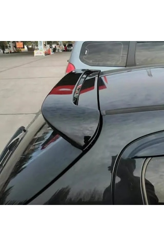 Peugeot 206 Spoyler, Abs Plastik Boyasız Arka Cam Üstü Rüzgarlık