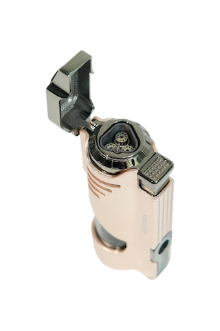 Parmida 3 Torch Pürmüz Delicili Bronz Gunmetal Metal Puro Çakmağı
