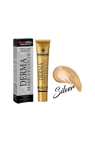 New Well Derma Cover Make-Up Porselen Makyaj Kapatıcı Fondöten 3