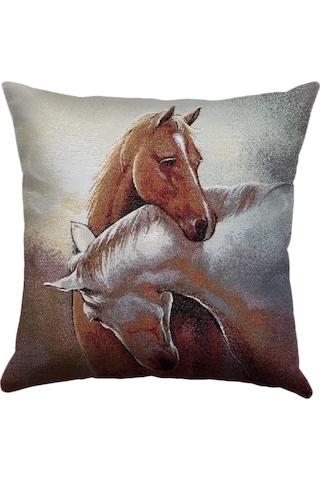 K32-Dokuma Goblen Kırlent Kılıfı