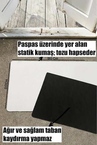 Valerine Life Eczane Logolu Kırmızı Dijital Baskılı Hoş Geldiniz Dükkan Önü İş Yeri Kapı Önü Paspası Kahverengi