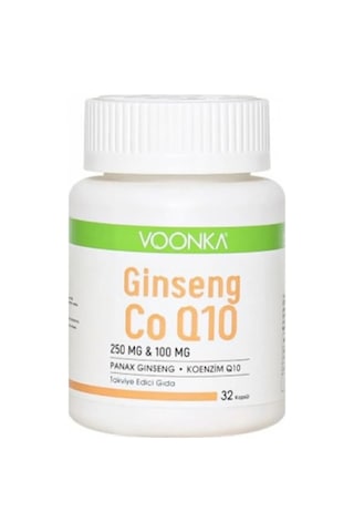 Voonka Ginseng Coenzyme Q10 32   Kapsül