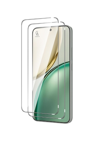 Honor Magic 8 Lite Ile Uyumlu Ekran Koruyucu Şeffaf Temperli Kırılmaz Cam Ekran Koruyucu 2 Adet