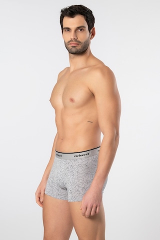 Cacharel Erkek Desenli Likralı Boxer 3'lü Paket 1339/siyah 2 Siyah 2