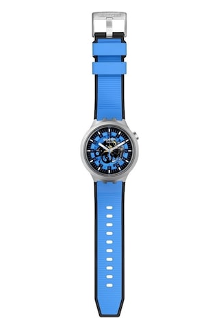 Swatch Bıg Bold Irony Sb07s106 Azure Blue Daze Unisex Kol Saati
