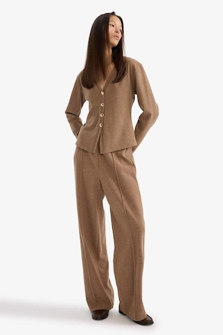 Defacto Wide Leg Geniş Bol Paça Pantolon G6332ax25wnbn531 Kahve-bn531