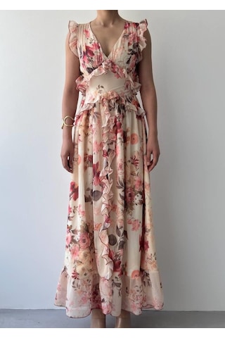 S-pazarım Rıth Midi Elbise