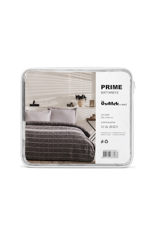 Özdilek Prime -masculine Plate K.gri -çift Kişilik Battaniye Koyu Gri