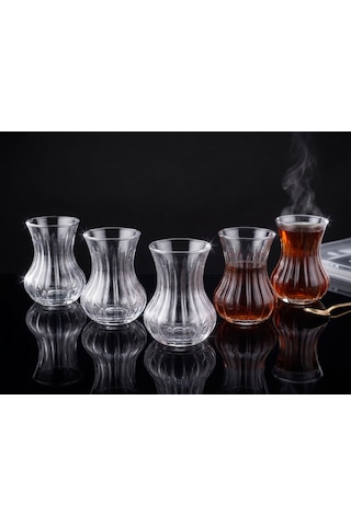 Ceren Çay Bardağı 150 Ml Beyaz