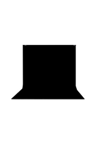 Black Screen-Siyah Fon Perde (3x6m)- % 100 PAMUK