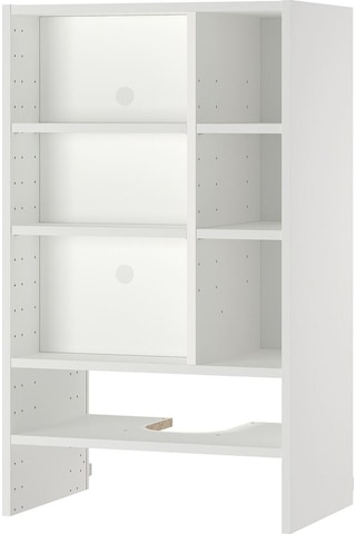 Aspiratör Dolabı İskeleti, Beyaz, 60x37x100 Cm Beyaz