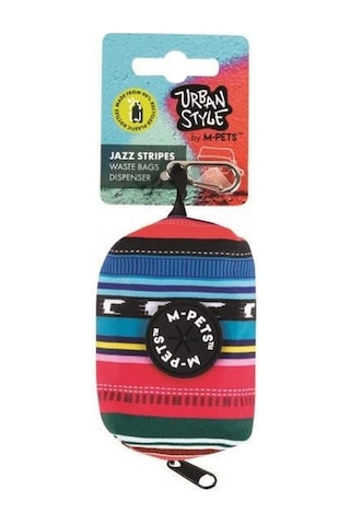 M-Pets Urban Style Jazz Stripes Kaka Poşeti Dispenseri