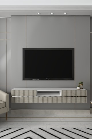 180dhdtdaç5btg Tedy Duvara Monte Pleksi Lazer Desen Kapaklı Tv Sehpası Beyaz-traverten-gümüş
