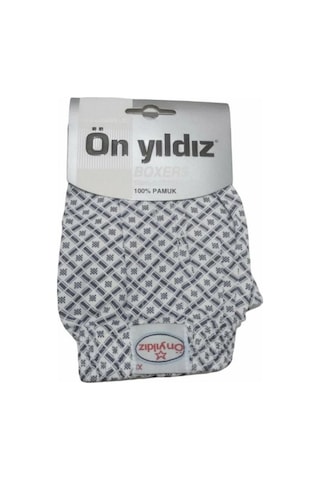 Önyıldız % 100 Pamuk Empirme Erkek Boxer S-3Xl
