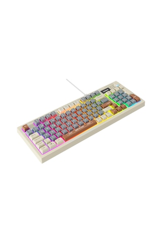Appa Everest Kb-79 Sılent Pro Gri Mavi/gri/kahve Sessiz Rgb Q Membrane Oyuncu Klavyesi