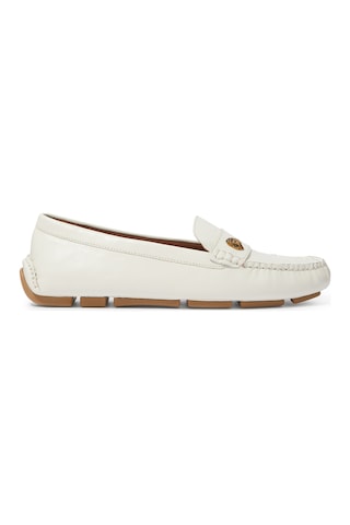 Kurt Geiger Eagle Driver Kadın Loafer Ayakkabı - Beyaz