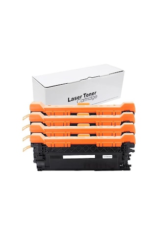 Hp 504A-Ce250A-51A-52A-53A Uyumlu Toner Seti - Cm3530Fs-Cc520A