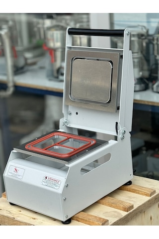 Sönmez Vakum 3 Bölme Yemek Catering Paketleme Makinesi Eko Model