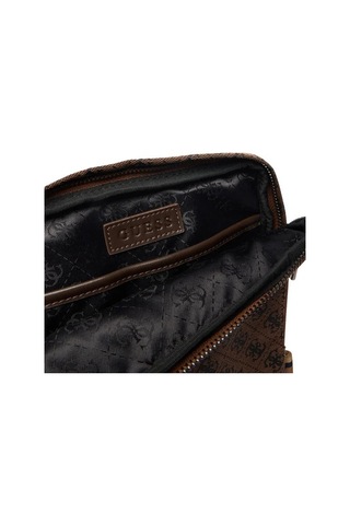 Guess Boston Erkek Çapraz Askılı Çanta Hmbostp6123 Kahverengi