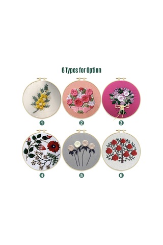 Dofolink Başlangıçcı Dostu 3d Örgü Seti, Su Çözünür Mürekkep Desenli Pamuk-kenevir Kumaş, Ev Dekoru si, El İşleri Malzemeleri