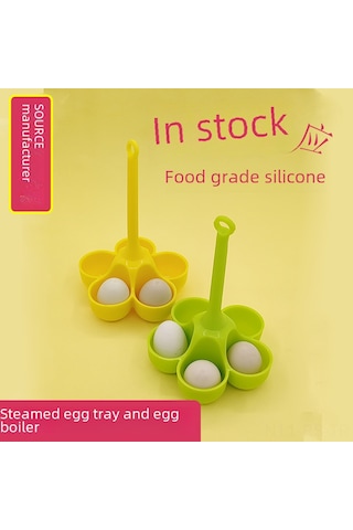 Reedark Yemek Grade Silikon 5 Delikli Yüksek Sıcaklık Dayanıklı Yumurta Pişirici - Çocuk Besini Ve Fırında Kullanım Sarı Diğer