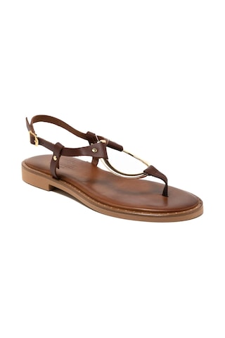Myconian 148 Brown Kadın Sandalet 22081 - Kahverengi