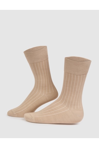 Pierre Cardin Erkek Koyu Bej Çorap 50328327-vr088