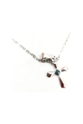 Oriental Kuyumculuk Jewellery Taşsız Küçük Boy Gümüş Kolye Gümüş