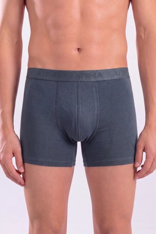 Hadpols Özel Üretim Kombin Rahat Hediyelik 6'lı Paket Erkek Pamuklu Likralı Esnek Kumaş Füme Boxer