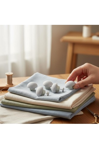 Buffer 4 Lü Çarşaf Sabitleyici İğne Çok Renkli