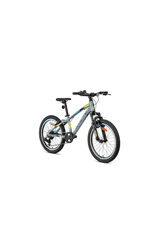 Kron Xc 75-v Fren 20 Jant 5-9 Yaş Erkek Çocuk Bisikleti Nardo Gri-sarı-siyah